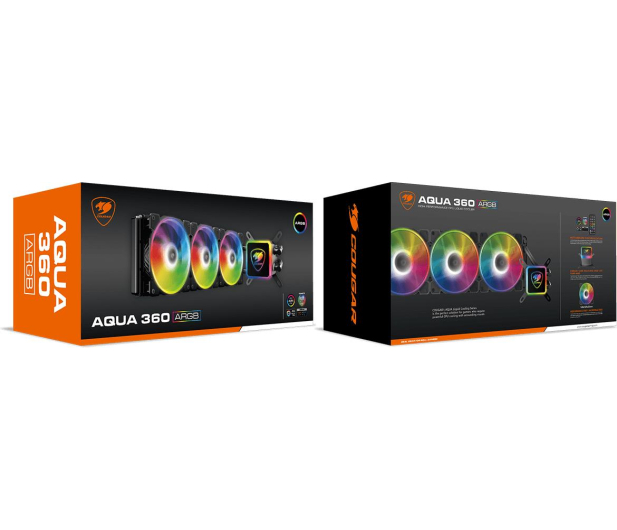 COUGAR Aqua ARGB 360 3x120mm - 1074489 - zdjęcie 5
